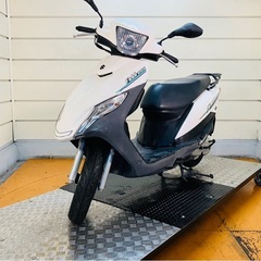 41249 km  ★始動動画あり★　アドレス125 DT11A スズキ　小型　兵庫県　神戸市　バイクの画像