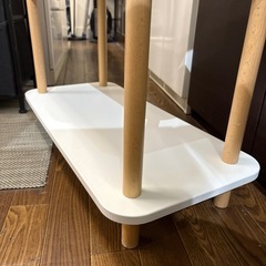 【francfranc】【フランフラン】【ウッドポールシェルフ 4段】クリーニング済み【管理番号12810】町の画像