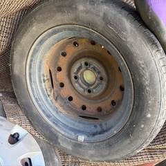 軽のホイールたいやタイヤの画像