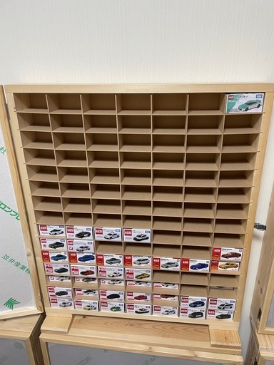 ミニカー　収納棚
