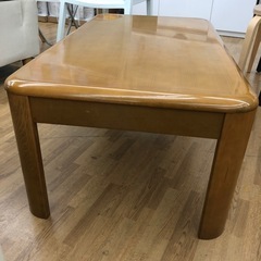 【ドリーム川西店御来店限定】☆ジモティー見たよ♪割引☆  収納付きローテーブル  クリーニング済み 【99560000033967】の画像