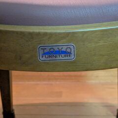【済】TOYO FURNITURE東洋ファニチャー　椅子２脚の画像