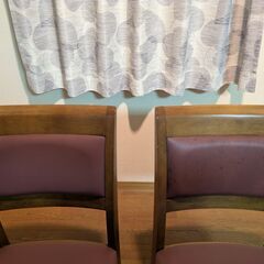【済】TOYO FURNITURE東洋ファニチャー　椅子２脚の画像