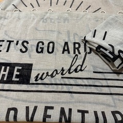 ファブリックパーテーション(2枚)の画像