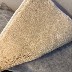 大きいカーペット【オフホワイト】の画像