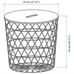 【引き取りの場合値引】収納付きテーブルの画像