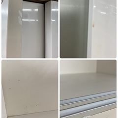 ジモティー限定価格！S765 ⭐ NITORI ニトリ キッチンボード 食器棚 大きめ炊飯器置場 幅120cm USEDの画像