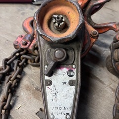 レバーブロック　フック🪝の画像