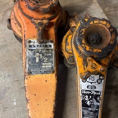 レバーブロック　フック🪝の画像