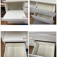 ジモティー限定価格！S765 ⭐ NITORI ニトリ キッチンボード 食器棚 大きめ炊飯器置場 幅120cm USEDの画像