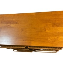 木天板×ラタンバスケットチェスト（8杯）の画像