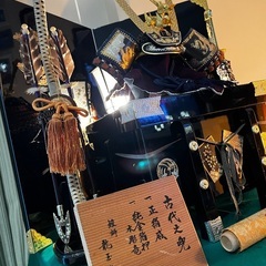 兜飾り　五月飾り　端午の節句　甲冑　鎧　無償にてお譲りしますの画像