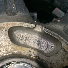 アルミホイール13インチ　４本の画像