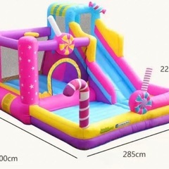 大型遊具　滑り台 子供用 エア遊具の画像