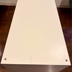 IKEAのオープンラック(ホワイト)の画像
