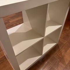 IKEAのオープンラック(ホワイト)の画像