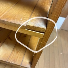 【取引中】10/31までdinosパイン材ユニットシェルフの画像