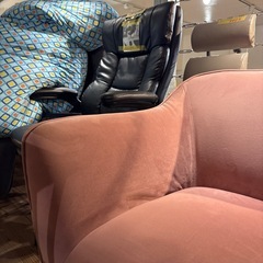 配達可【1人掛けソファ】【ピンク】【francfranc】【フランフラン】【管理番号12810】町の画像