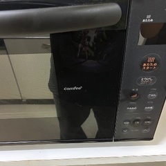 10/30まで！2025年購入の美品！フラット電子レンジの画像
