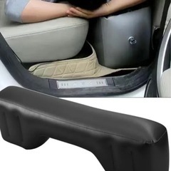 車用フットレスト ギャップパッド 黒 130cmの画像