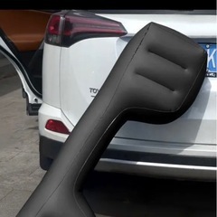 車用フットレスト ギャップパッド 黒 130cmの画像