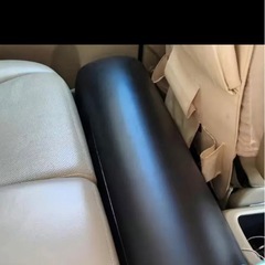 車用フットレスト ギャップパッド 黒 130cmの画像
