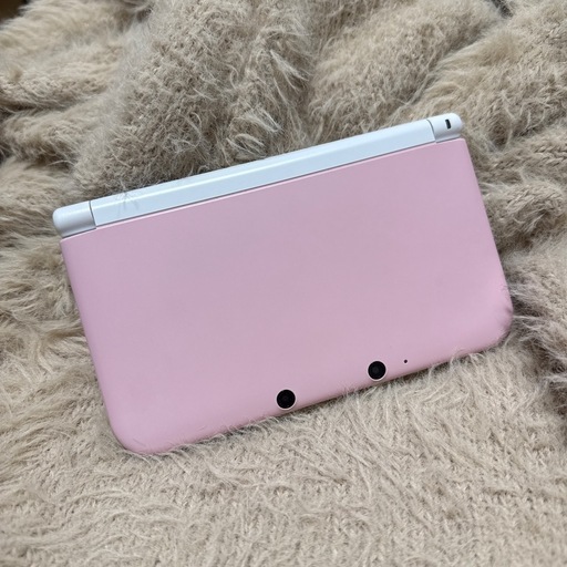 美品 3DSLL ピンクホワイト