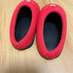 【美品】MIKIHOUSEキッズ ルームシューズ　S(14-15㎝)の画像