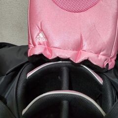 キャディバッグ　アディダス　レディス　女性用　　ゴルフバッグの画像