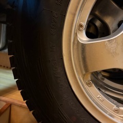受け渡し者決定　スタッドレスタイヤホイールセット　　の画像