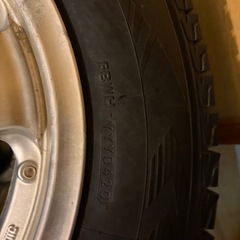 受け渡し者決定　スタッドレスタイヤホイールセット　　の画像