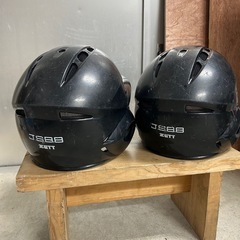 軟式野球用打者用ヘルメット両耳2個の画像