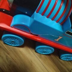 きかんしゃトーマスの乗って遊べるおもちゃの画像