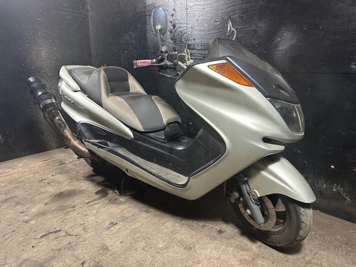 ★支払総額5.2万円★走行テスト済み！全国配送可能！ ヤマハ マジェスティ250C SG03J 社外マフラー！エアクリ！ハンドル！5連メーター！カスタムベースにも！