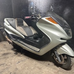 ★支払総額5.2万円★走行テスト済み！全国配送可能！ ヤマハ マジェスティ250C SG03J 社外マフラー！エアクリ！ハンドル！5連メーター！カスタムベースにも！の画像