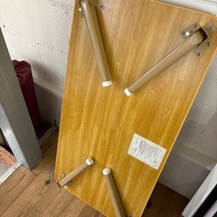 【折りたたみテーブル】クリーニング済み【管理番号12810】町の画像