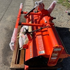 クボタ 美品　ロータリー　純正　RL175T 作業幅175cm トラクター Bヒッチ 作業機 オ ートヒッチ ワンタッチ GLKLFTKTKL  尾輪付き　宮崎の画像