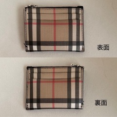 定価約4万円❗️BURBERRY チェック柄 カードケースの画像