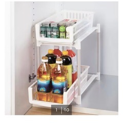 ニトリ　調味料ラックの画像