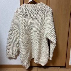 todayful ケーブルハンドニットカーディガンの画像