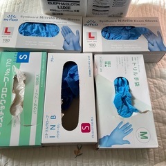 お話中【新品】ガウン　エプロン　ゴム手袋　まとめての画像