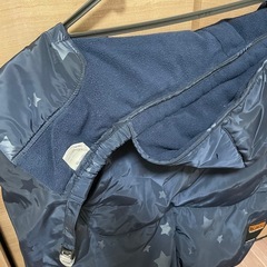 ベビーカーや抱っこ紐など用　ケープ　（防寒）　の画像