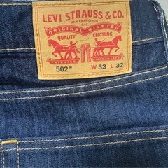 Levi's 502 スリムフィット デニムパンツ 33/32の画像