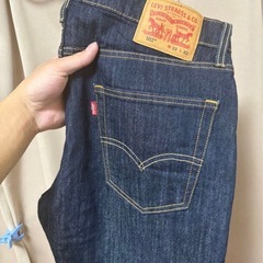 Levi's 502 スリムフィット デニムパンツ 33/32の画像