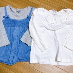 【90cm】　女の子　子ども服　秋冬　12点の画像