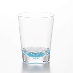 【新品】割れにくい❗️オーロラ　カップ　4個セット　コップ　水色の画像