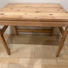 【10/31まで】木製学習机（幅86センチ）2台の画像