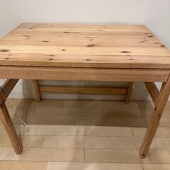 【10/31まで】木製学習机（幅86センチ）2台の画像