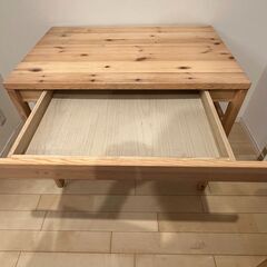 【10/31まで】木製学習机（幅86センチ）2台の画像