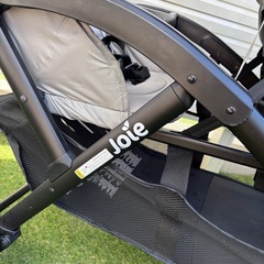 値下可！Joie 2人乗りベビーカー　エヴァライトデュオ グレーの画像